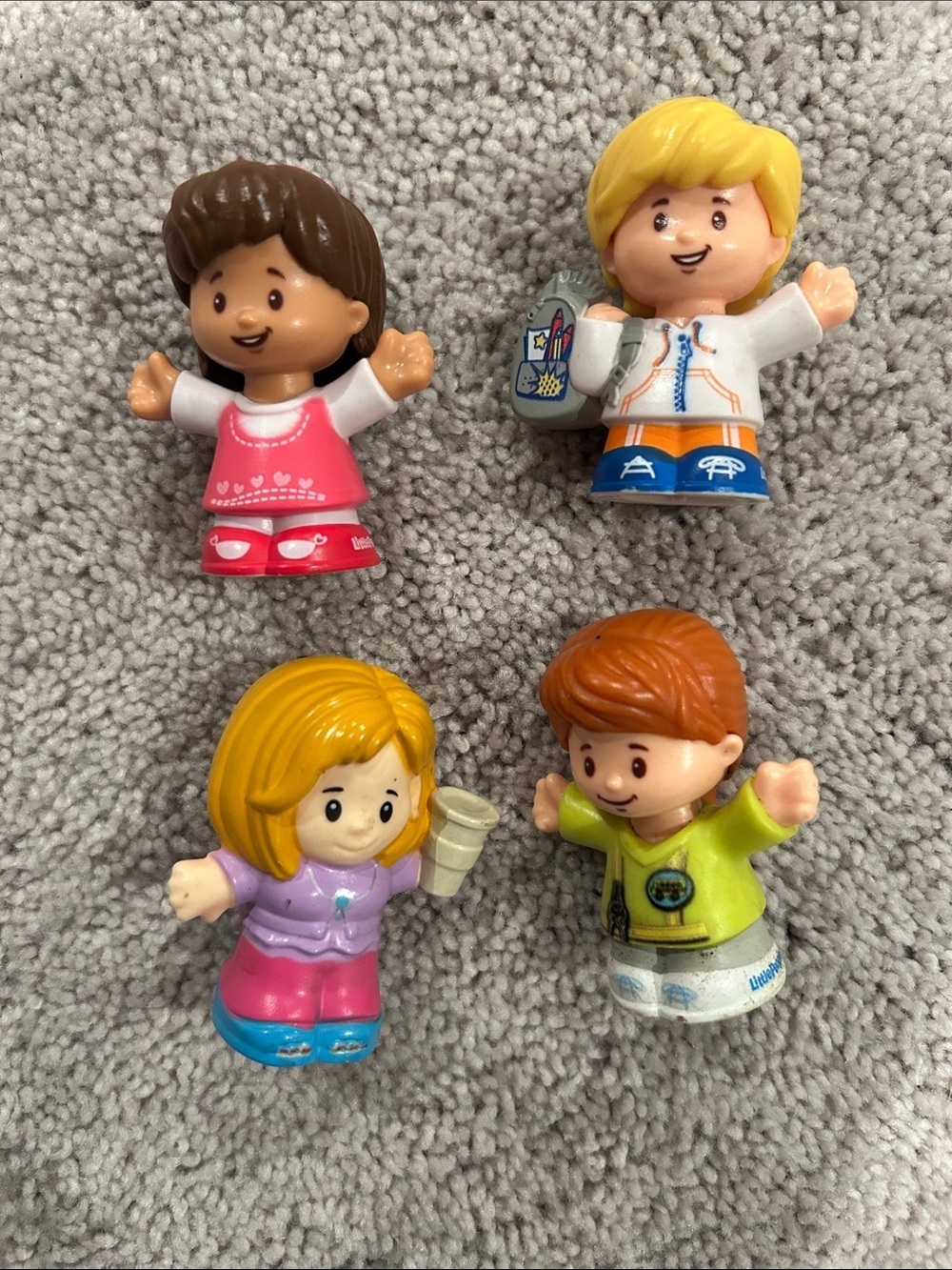 Fisher-Price Little People Playset Figures - Multi-Color (Set of 4) 2015/16